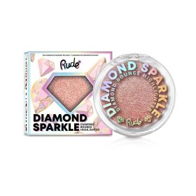 RUDE Diamond Sparkle Diamond Bounce Highlighter (Variants: Rose Gold)